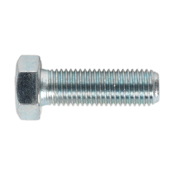 Sealey SS1650 HT Setscrew M16 x 50mm 8.8 Zinc Pack of 10