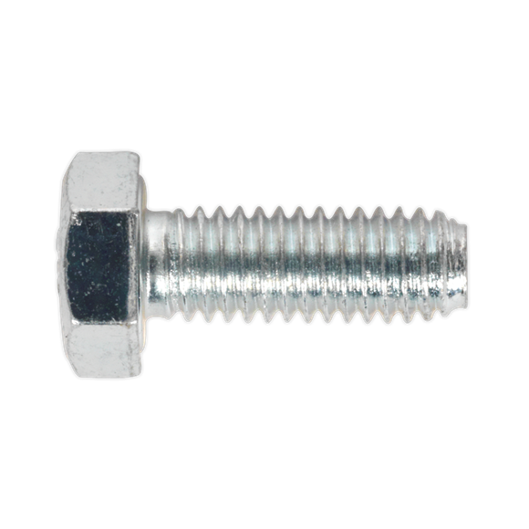 Sealey SS616 HT Setscrew M6 x 16mm 8.8 Zinc Pack of 50