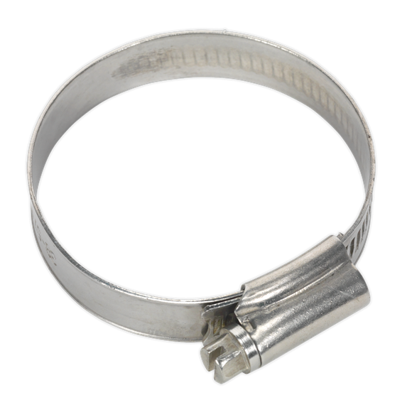 Sealey SHCSSM Hose Clip Stainless Steel Ø38-57mm Pack of 10