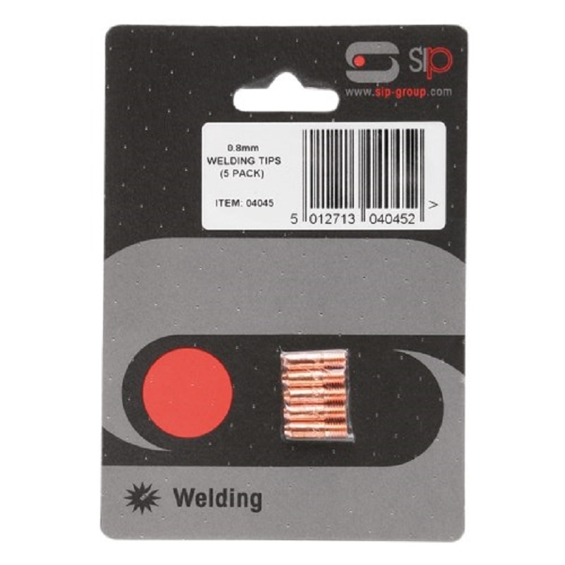 SIP 04045 0.8mm Welding Tips (5 pack)