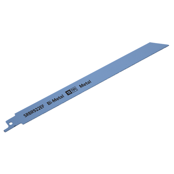 Sealey SRBR922EF Reciprocating Saw Blade Metal 230mm 18tpi - Pack of 5