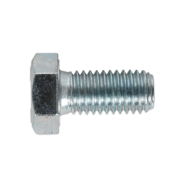 Sealey SS1225 HT Setscrew M12 x 25mm 8.8 Zinc Pack of 25