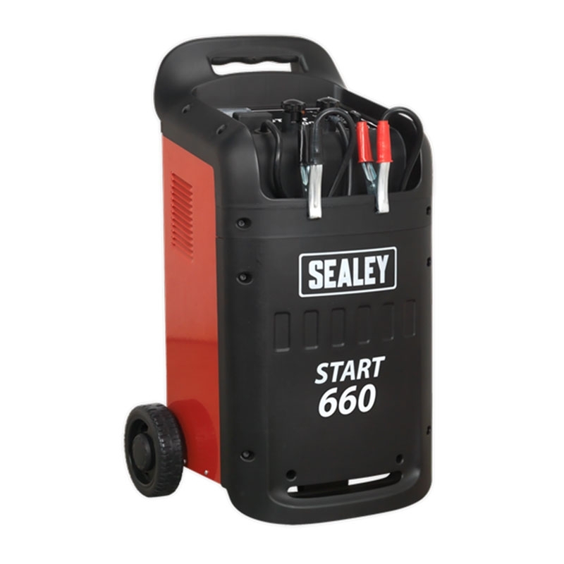 Sealey Starter/Charger 660/100Amp 12/24V 230V