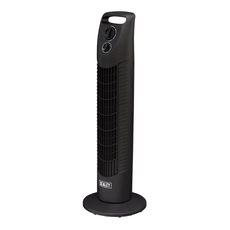 Sealey STF30 Oscillating Tower Fan 3-Speed 30