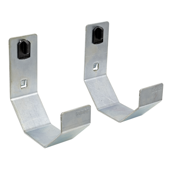 Sealey TTS25 Pipe Bracket Ø100mm Pack of 2