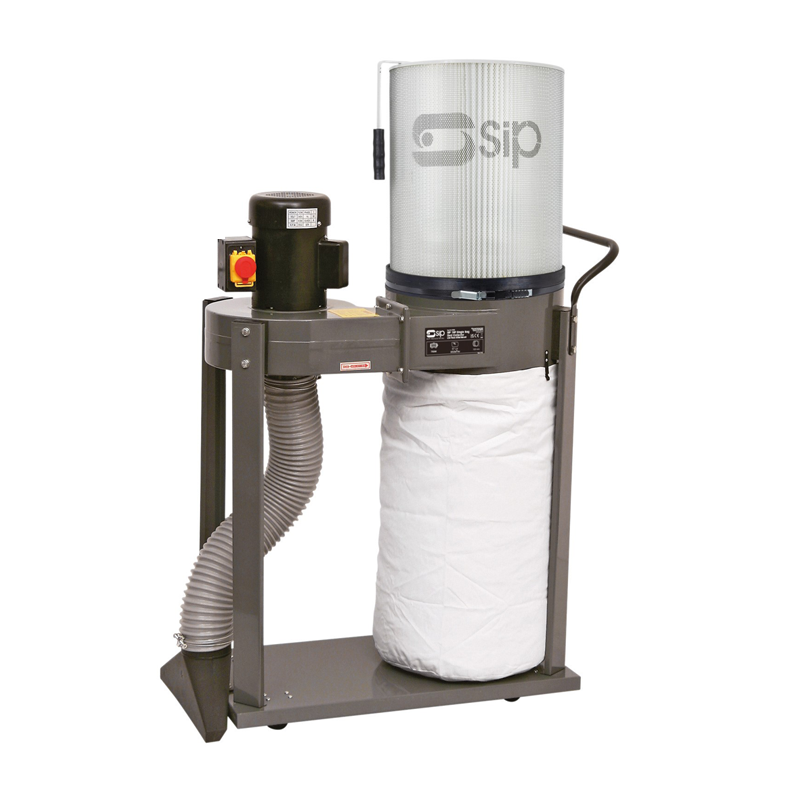SIP 01990 1HP Single Cartridge Dust Collector Package