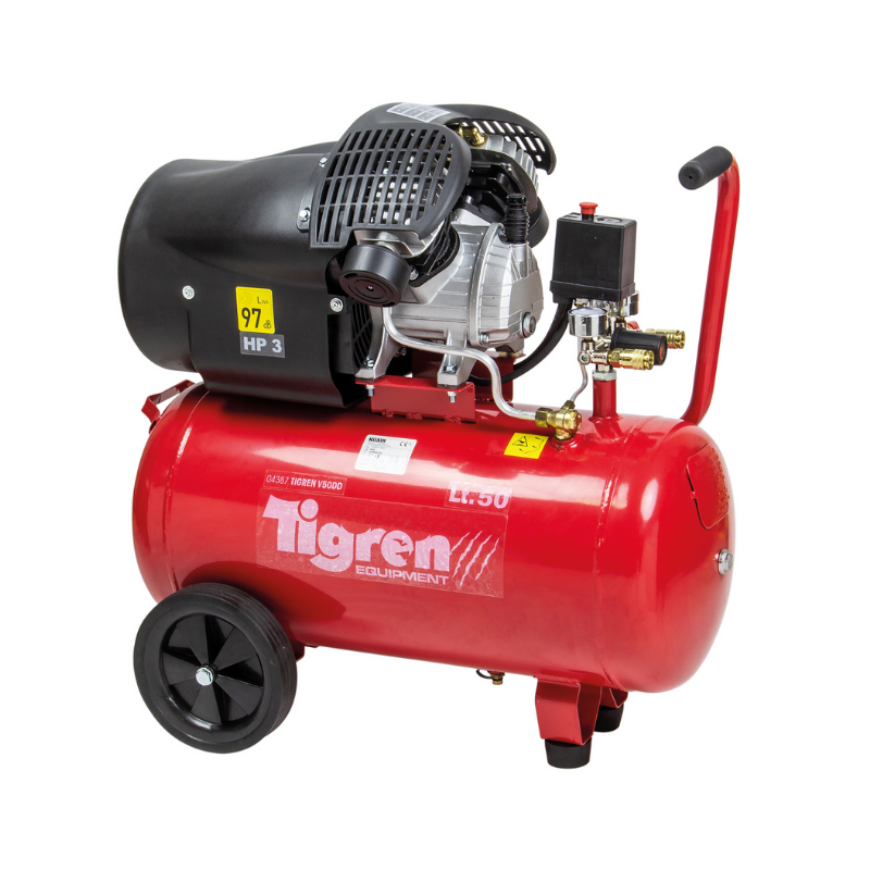 SIP 04387 Tigren V50DD Air Compressor 230v