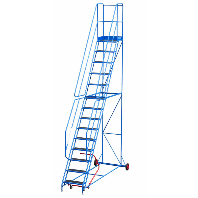 TB Davies 2017-015 15 Tread Mobile Safety Step - Punched Tread