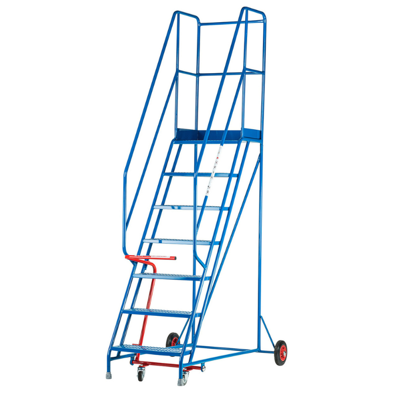 TB Davies 2017-007 7 Tread Mobile Safety Step - Punched Tread