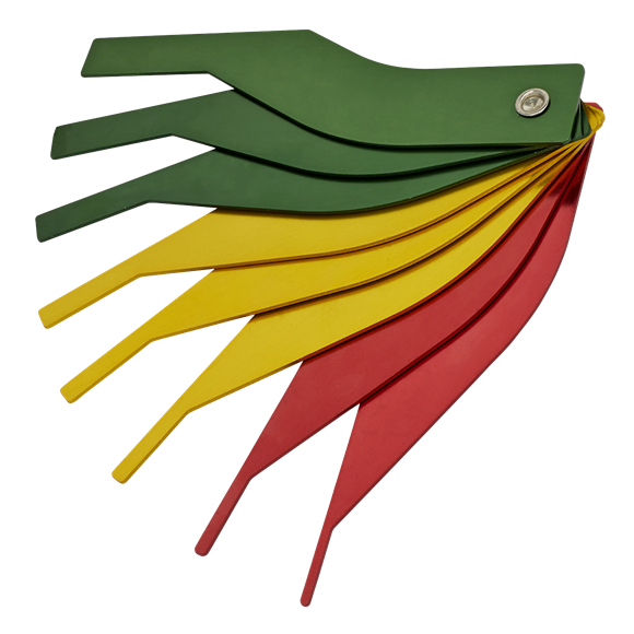 Sealey VS059 Brake Pad Thickness Gauge 8pc
