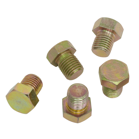 Sealey VS13SP Sump Plug M13 - Pack of 5