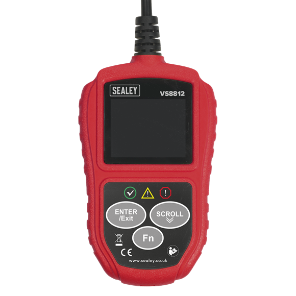 Sealey VS8812 EOBD Code Reader - Live Data