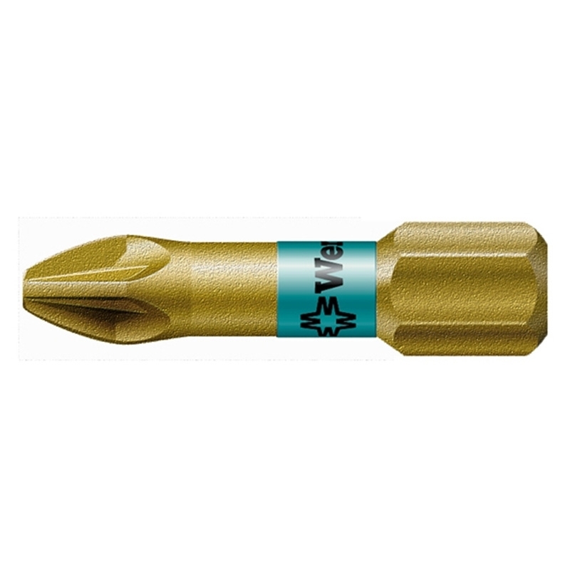 Wera 056712 855/1 BTH Pozidriv BiTorsion PZ2 Bit Extra Hard 25 mm