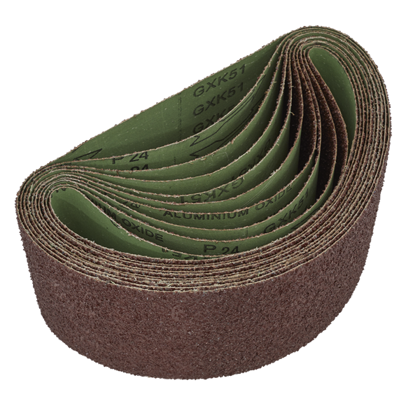 Sealey WSB61245 Sanding Belt 100 x 610mm 24Grit - Pack of 5