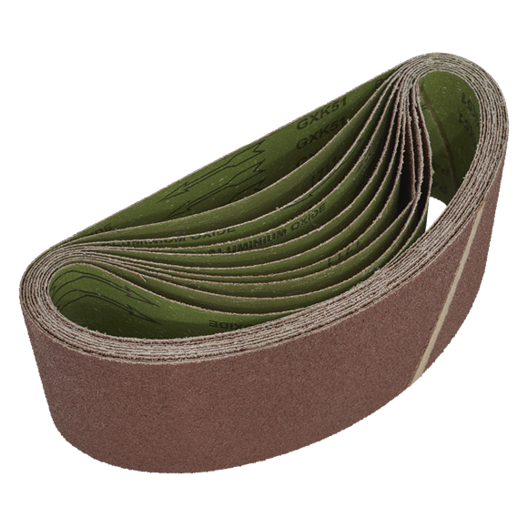 Sealey WSB6140 Sanding Belt 100 x 610mm 40Grit - Pack of 10