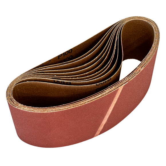 Sealey WSB62100 Sanding Belt 100 x 620mm 100Grit - Pack of 10