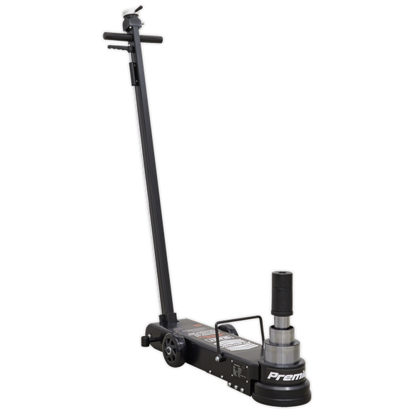 Sealey YAJ10-40LELR Air Operated Jack 10-40tonne Telescopic - Long Reach/Low Entry